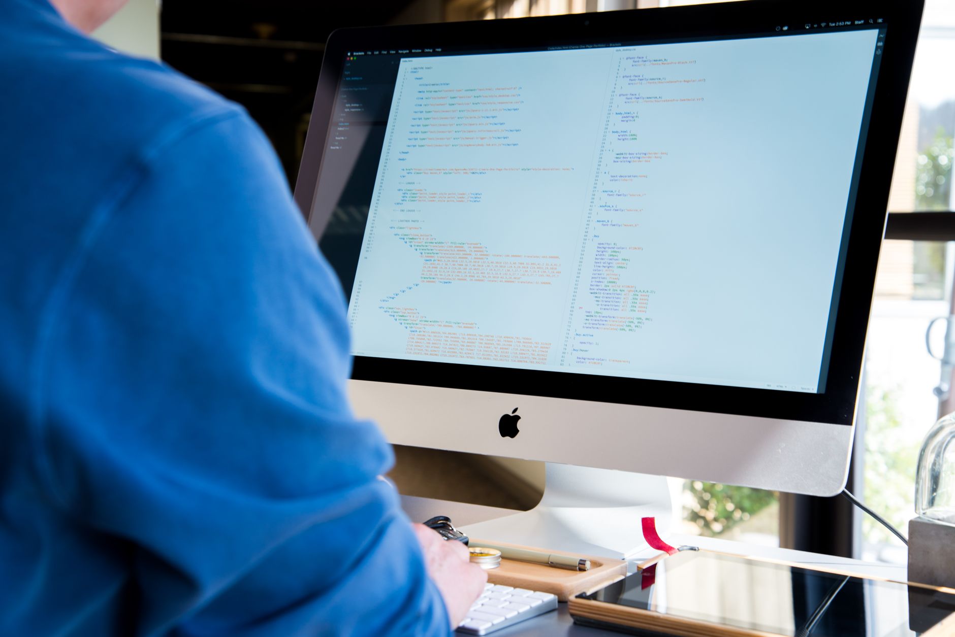 Desarrollo de software en estacion de trabajo